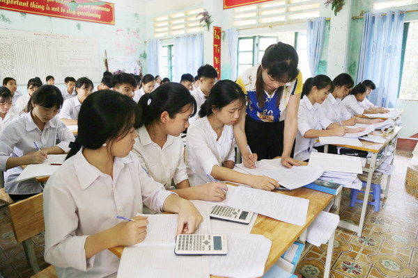 Các trường dồn sức ôn thi THPT quốc gia năm 2018 ảnh 3 Các trường dồn sức ôn thi THPT quốc gia năm 2018 ảnh 3