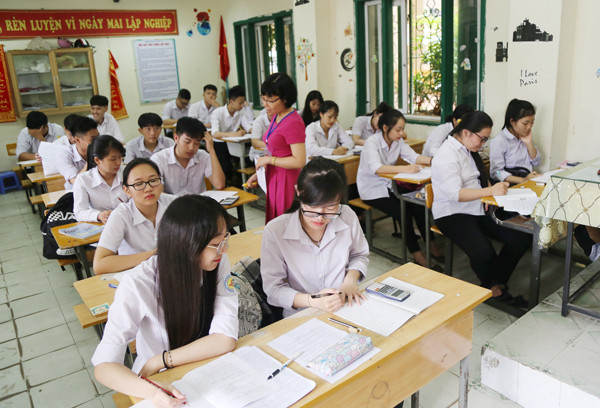 Các trường dồn sức ôn thi THPT quốc gia năm 2018 ảnh 5 Các trường dồn sức ôn thi THPT quốc gia năm 2018 ảnh 5