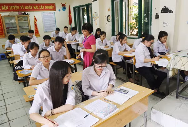 Các trường dồn sức ôn thi THPT quốc gia năm 2018 ảnh 5