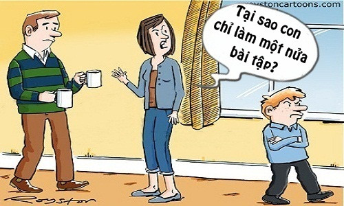 Mẹ bất ngờ trước lời đáp trả của con trai 