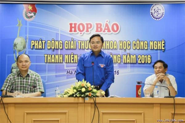 Phát động Giải thưởng Khoa học Công nghệ Thanh niên Quả cầu vàng năm 2016