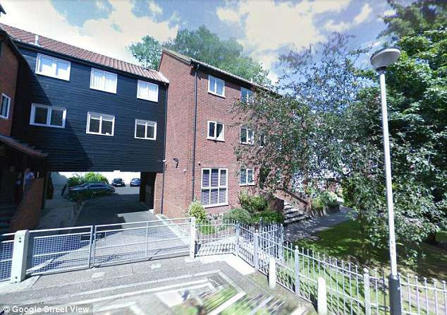 Khu nhà mà cô Heather Webb sinh sống.