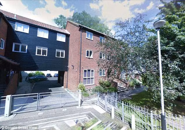 Khu nhà mà cô Heather Webb sinh sống.