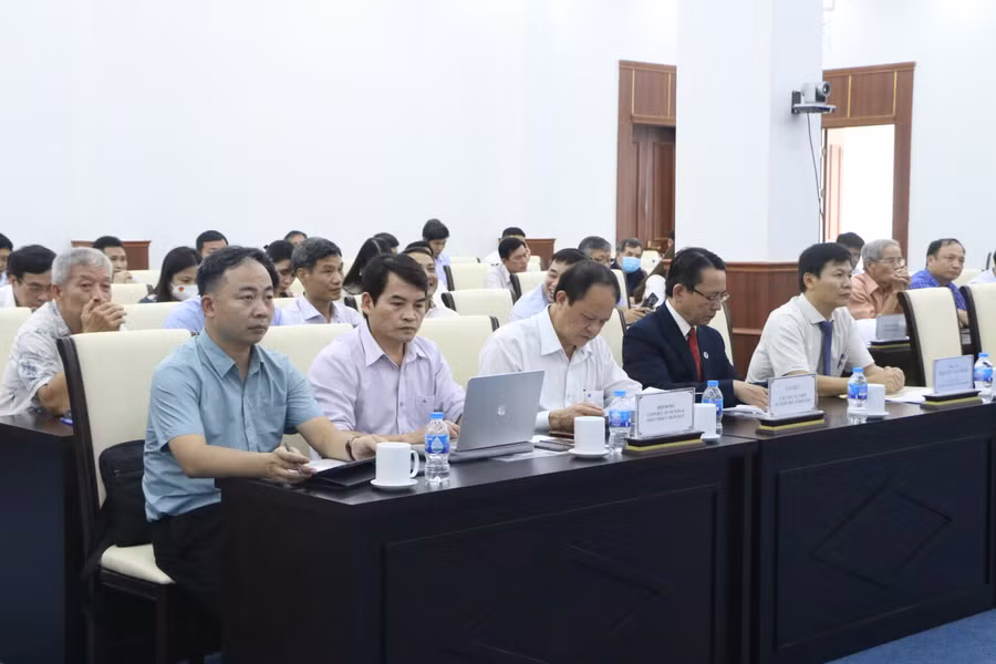 Các đại biểu tham dự hội thảo tại đầu cầu Hà Nội.