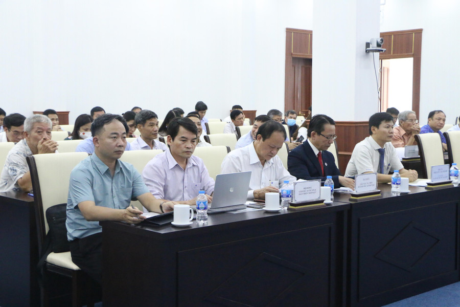 Các đại biểu tham dự hội thảo tại đầu cầu Hà Nội.