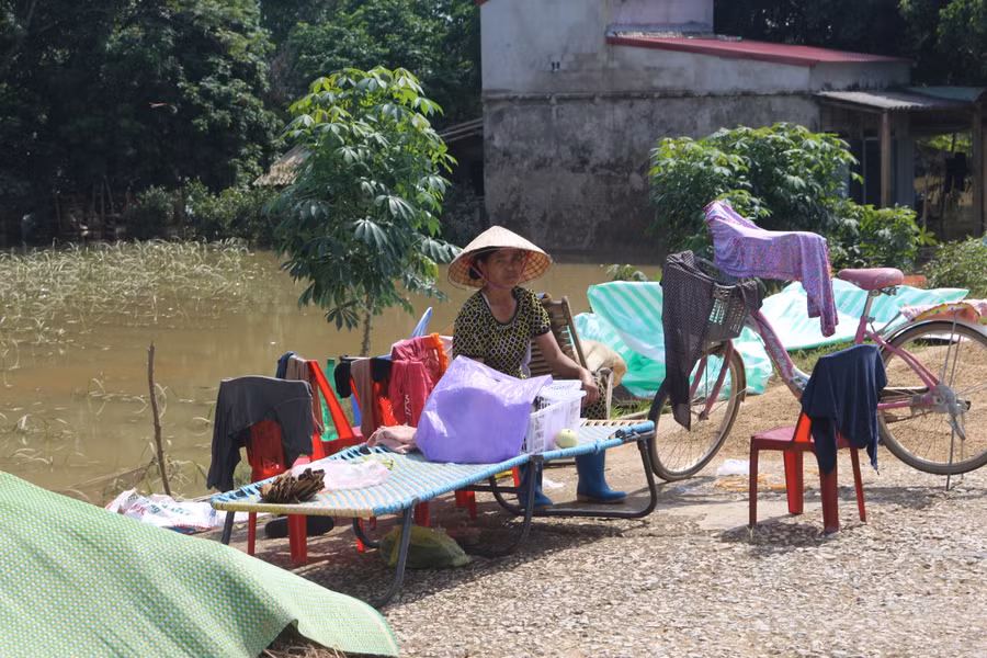 Người dân Thạch Định thất thần sau trận lũ, lụt