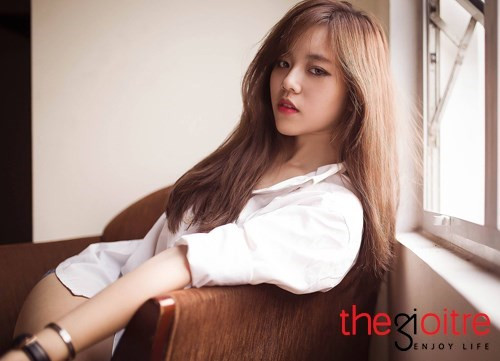 Vũ Hải Yến cô nữ sinh có vẻ ngoài xinh như sao Hàn.