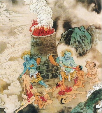 Những quái vật đáng sợ nhất trong tôn giáo phương Đông ảnh 3 Những quái vật đáng sợ nhất trong tôn giáo phương Đông ảnh 3