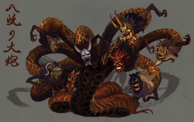  Quái vật rắn Yamata no Oroch 