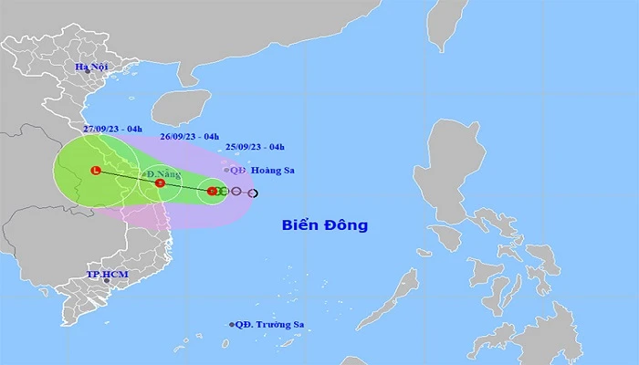 Thời tiết đầu tuần: Áp thấp nhiệt đới khiến nhiều nơi trên cả nước mưa dông