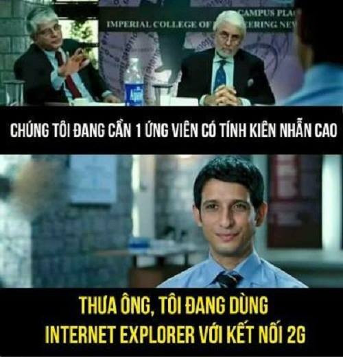 Đỉnh cao của sự kiên nhẫn.