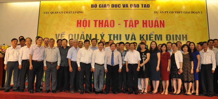 Hội thảo - Tập huấn được lãnh đạo Sở GD&ĐT 63 tỉnh/thành hết sức quan tâm.