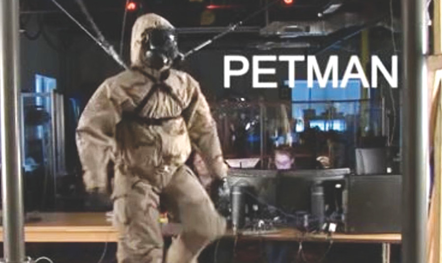 Robot PETMAN được dùng trong công tác cứu hộ Robot PETMAN được dùng trong công tác cứu hộ