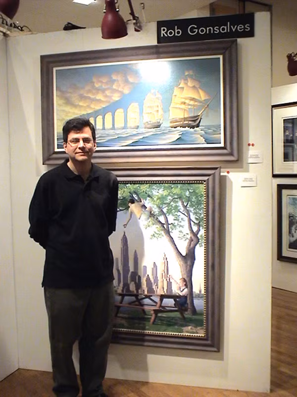  Họa sĩ người Canada Rob Gonsalves 