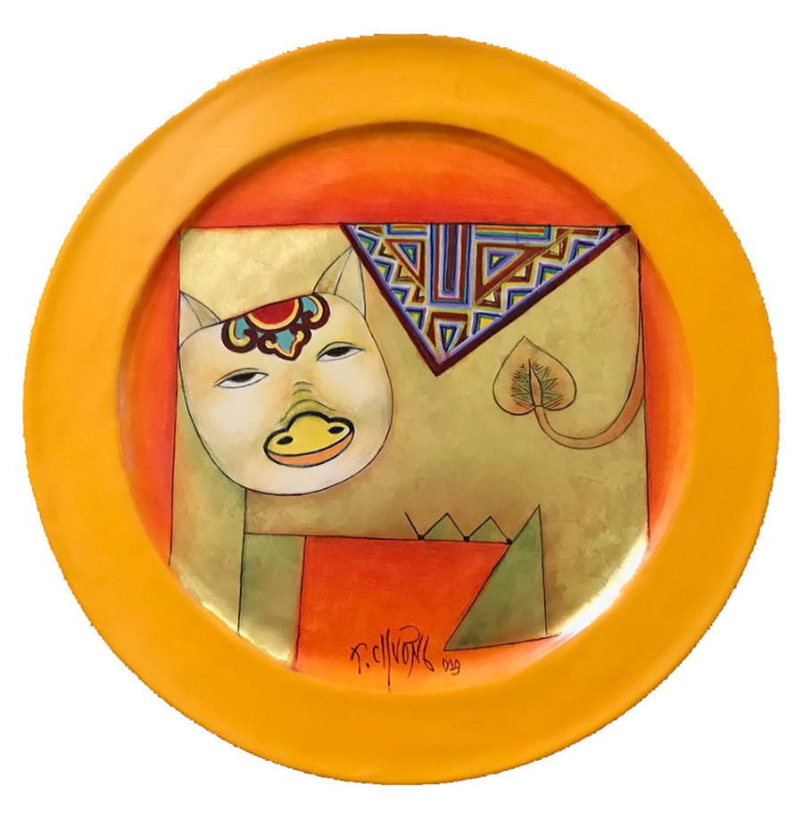 “Lợn Mán” của họa sĩ Thành Chương