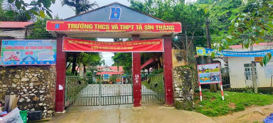 Điểm thi trường THCS-THPT Tả Sìn Thàng, huyện Tủa Chùa.