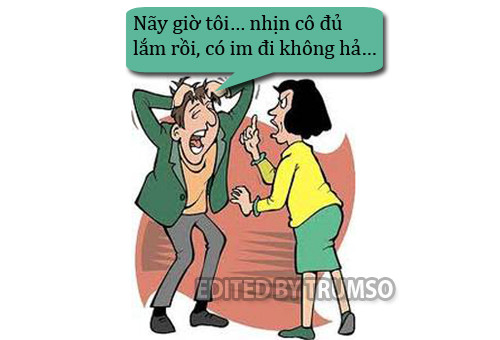 Khi chồng ngoan hiền... nổi giận