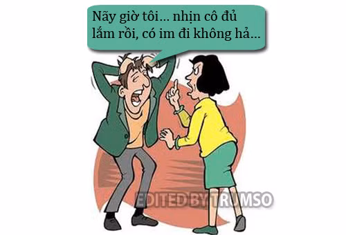 Khi chồng ngoan hiền... nổi giận