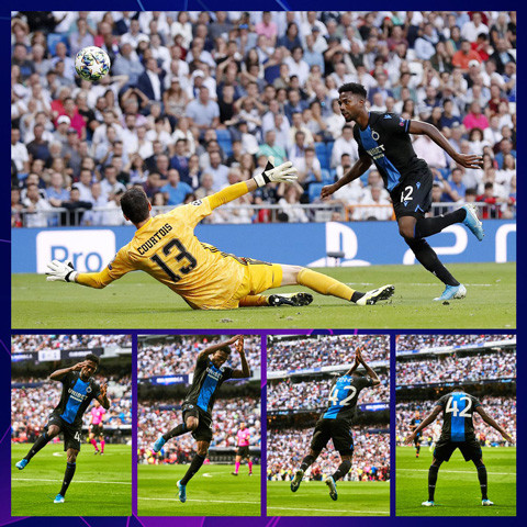 Real bị dẫn 2-0 chỉ sau 39 phút bởi 2 pha xử lý lập bập của Dennis và anh này sau đó có pha ăn mừng bàn thắng như Cristinano Ronaldo.