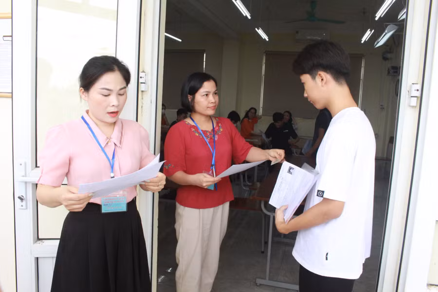 Công tác tổ chức kỳ thi tốt nghiệp THPT năm 2023 được tỉnh Thái Nguyên thực hiện nghiêm túc.