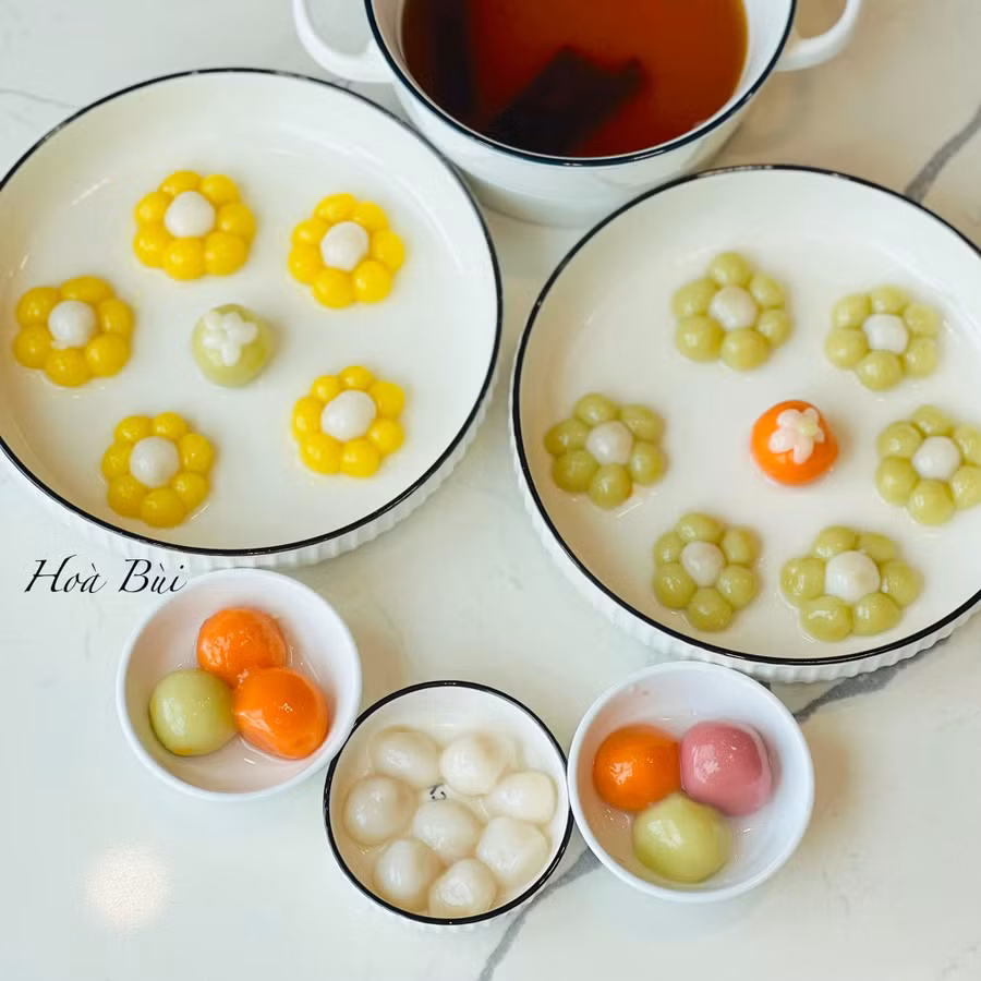 “Siêu phẩm” bánh trôi, bánh chay của chị Bùi Hòa.