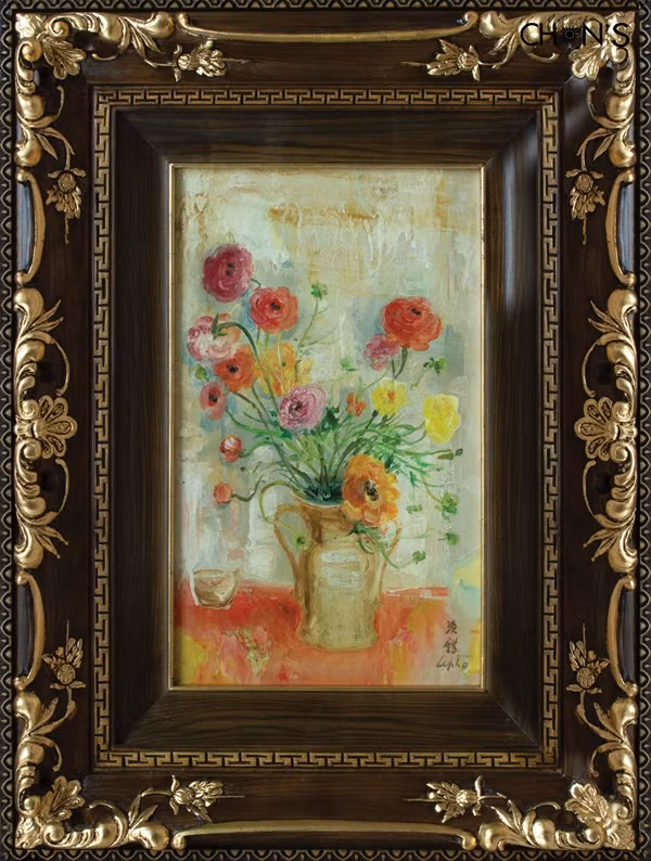 Tác phẩm “Sắc hoa” của danh hoạ Lê Phổ Tác phẩm “Sắc hoa” của danh hoạ Lê Phổ