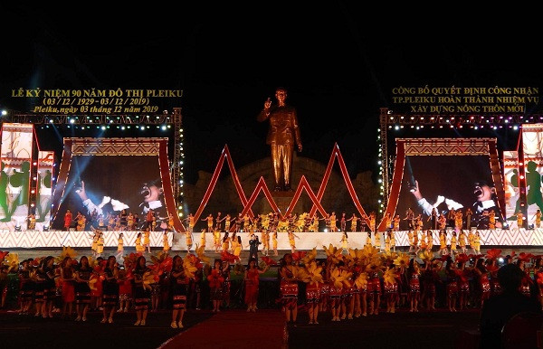 Lễ kỷ niệm 90 năm thành lập đô thị Pleiku 3.12.1929 – 3.12.2019.