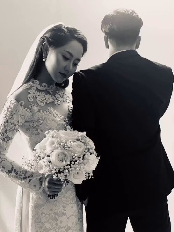 Sự thật đằng sau bức ảnh cưới gây xôn xao của nữ diễn viên Tường Vi, hóa ra chú rể là người quen
