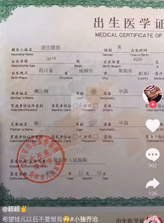 giai ma to giay khai sinh bi an va ky la gay xon xao cong dong mang hinh anh 1