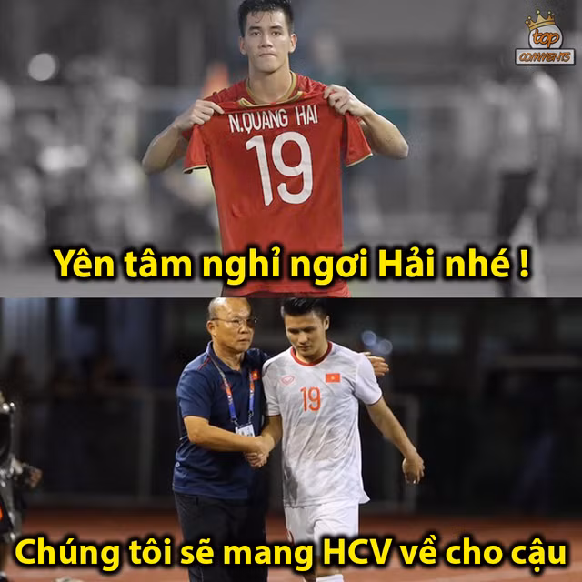 Dân mạng chế ảnh hài hước sau khi đội tuyển U22 Việt Nam “tiễn” Thái Lan về nước - 12