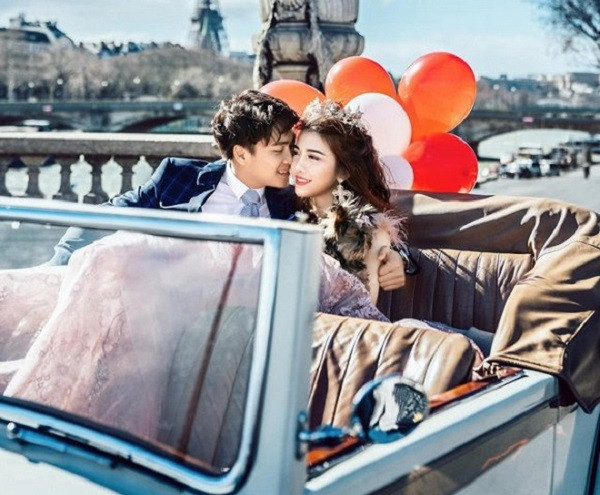 3 cô dâu rich kid lên xe hoa dịp cuối năm khiến dân mạng 