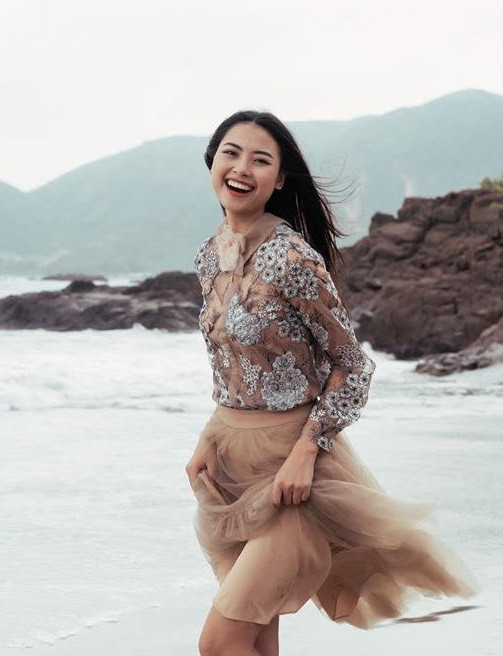 "Bản sao" Hà Tăng tại Hoa hậu Hoàn vũ Việt Nam ảnh 4 "Bản sao" Hà Tăng tại Hoa hậu Hoàn vũ Việt Nam ảnh 4