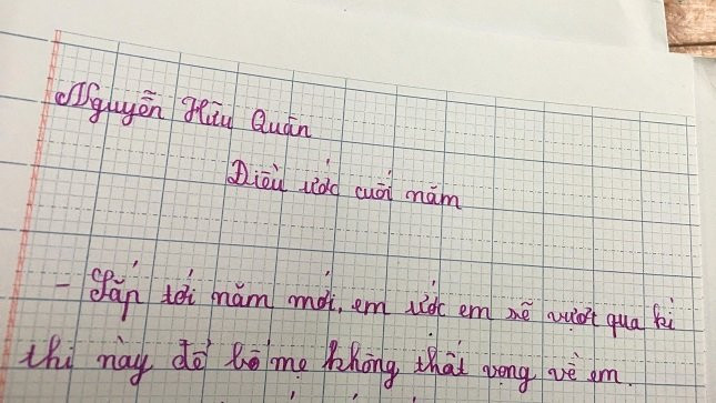 Điều ước cuối năm của học trò nhỏ khiến cô giáo lặng người