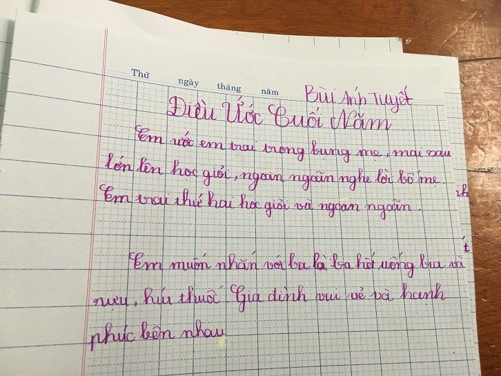 Điều ước cuối năm của học trò nhỏ khiến cô giáo lặng người