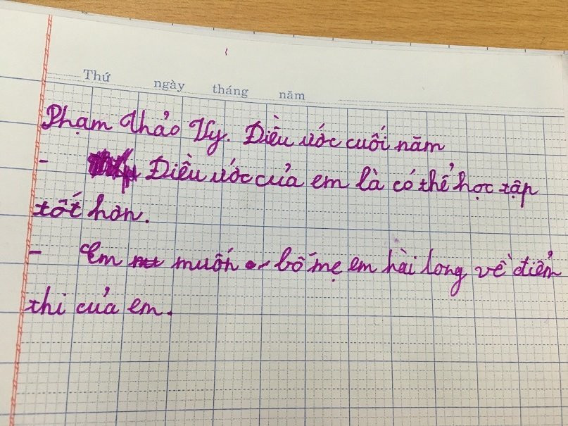 Điều ước cuối năm của học trò nhỏ khiến cô giáo lặng người