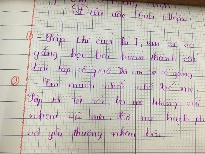 Điều ước cuối năm của học trò nhỏ khiến cô giáo lặng người