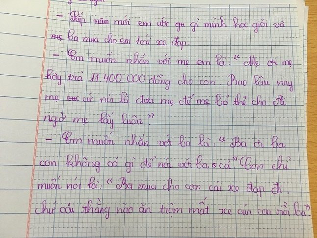 Điều ước cuối năm của học trò nhỏ khiến cô giáo lặng người