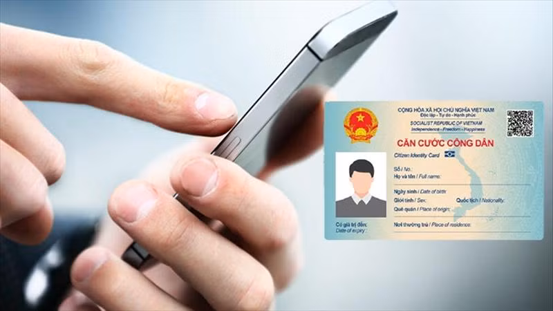 Từ hôm nay, được dùng tài khoản định danh điện tử thay căn cước công dân
