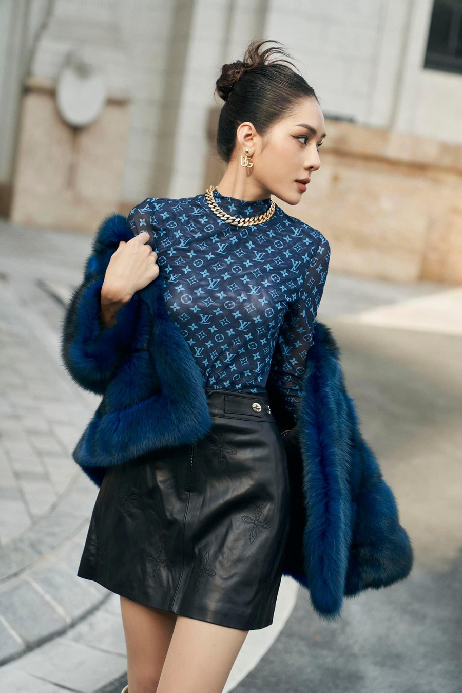 Miss Grand Thái Bình - Lê Hồng Hạnh được đánh giá là người có gu ăn mặc sành điệu và bắt kịp xu hướng.