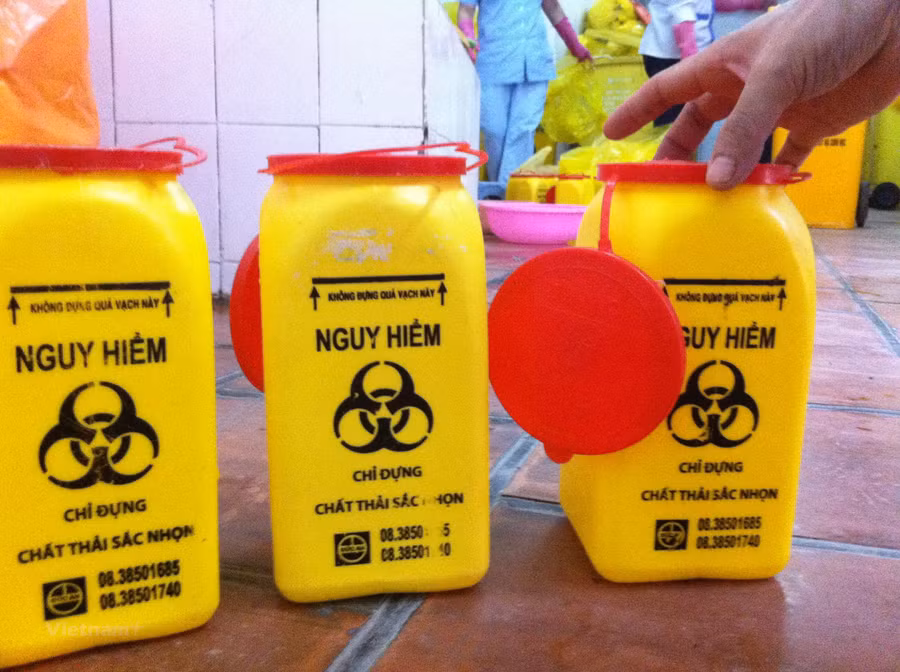 Chất thải y tế nguy hại ngày càng gia tăng