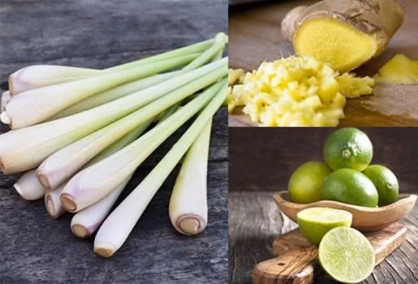 Nguyên liệu cho món lòng luộc thơm ngon.