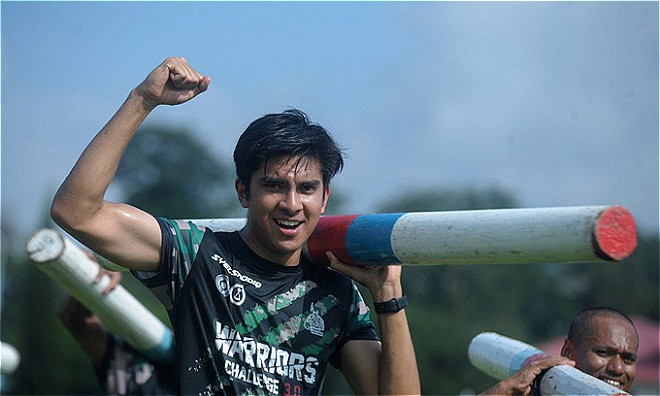 Syed khi hoàn thành thử thách 11 km tuần trước. Bộ trưởng trẻ tuổi hoàn thành cuộc đua 11 km.