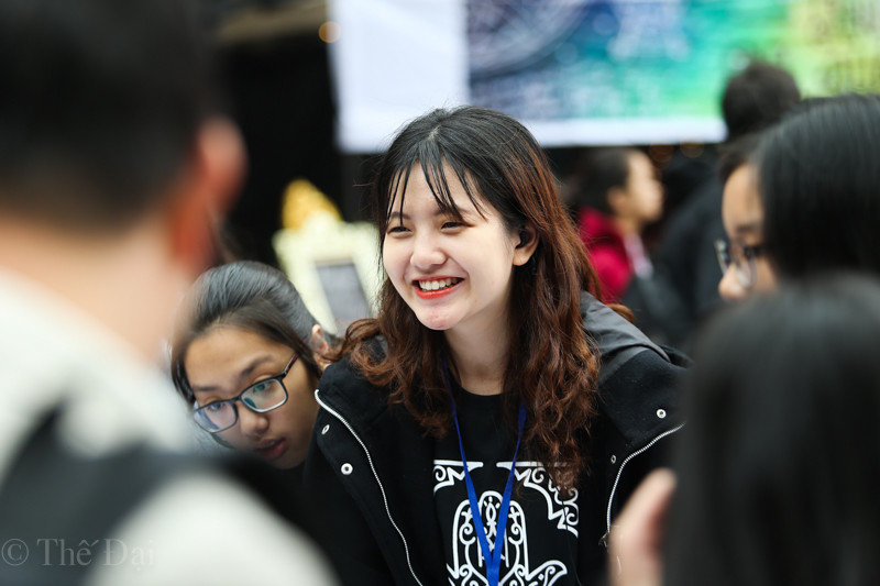 Sự kiện được các bạn trẻ rất hào hứng tham gia