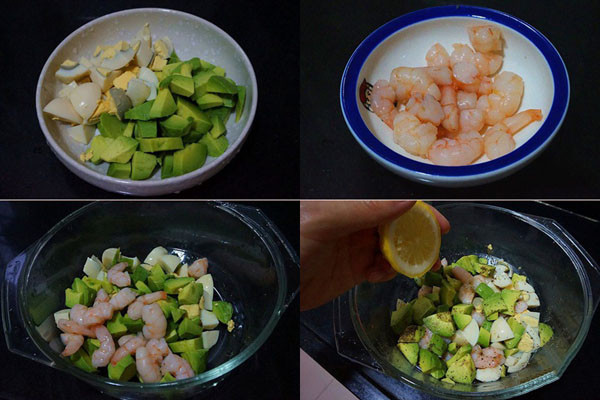 Chuẩn bị nguyên liệu làm salad tại nhà