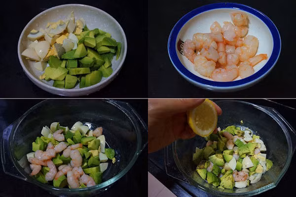 Chuẩn bị nguyên liệu làm salad tại nhà