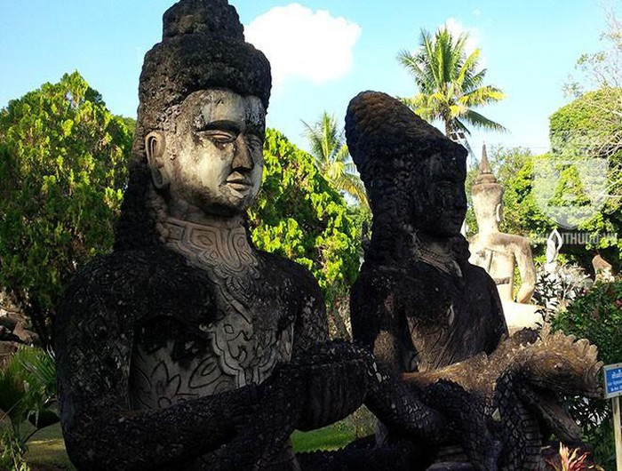 Kỳ bí khu "rừng Phật" với hàng trăm bức tượng bên dòng Mekong ảnh 26 Kỳ bí khu "rừng Phật" với hàng trăm bức tượng bên dòng Mekong ảnh 26