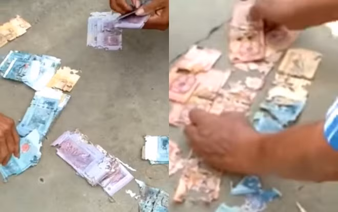 Nhiều cư dân mạng khác lại khuyên người đàn ông nên mang tiền bị hỏng đến ngân hàng để đổi, và thực tế, điều này hoàn toàn khả thi.