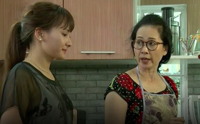 Ảnh minh họa một cảnh trong phim "Sống chung với mẹ chồng".