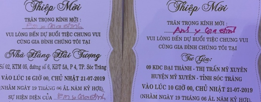 Thiệp mời tiệc tại tư gia và thiệp mời tiệc tại nhà hàng Thiệp mời tiệc tại tư gia và thiệp mời tiệc tại nhà hàng