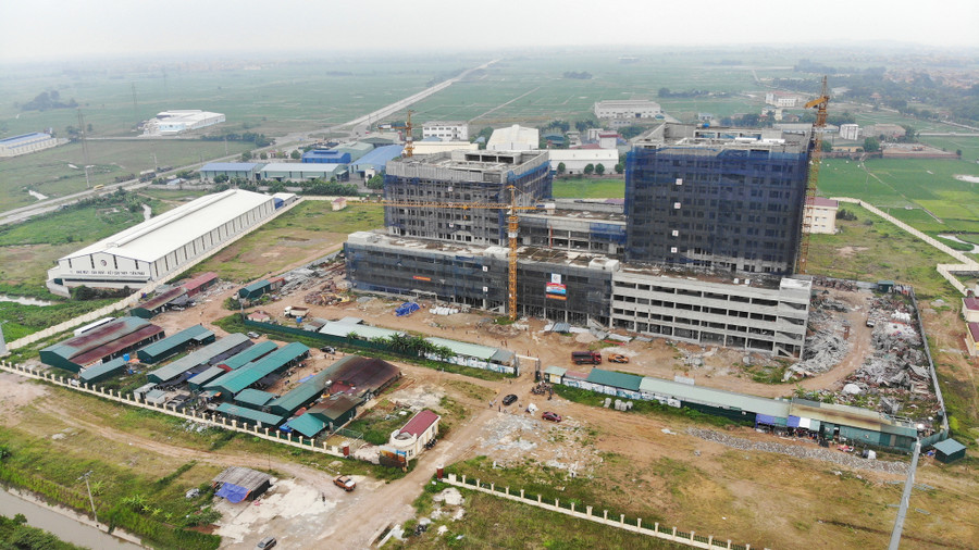 Dự án Bệnh viện sản - nhi Vĩnh Phúc đang được gấp rút xây dựng tại Hợp Thịnh, Tam Dương, Vĩnh Phúc Dự án Bệnh viện sản - nhi Vĩnh Phúc đang được gấp rút xây dựng tại Hợp Thịnh, Tam Dương, Vĩnh Phúc